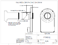 Pyxis LE f/6.3 Spacing Diagram